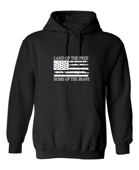 Funny T-Shirts design "Land of the Free Home of the Brave"