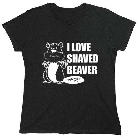 Funny T-Shirts design "PS_0030_SHAVED_BEAVER"