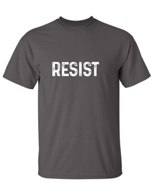 Funny T-Shirts design "Resist"