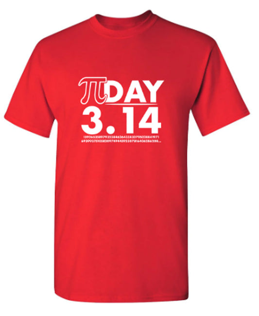 Funny T-Shirts design "Pi Day 3.14"