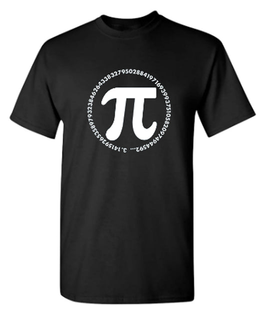 Funny T-Shirts design "The Numbers of Pi"