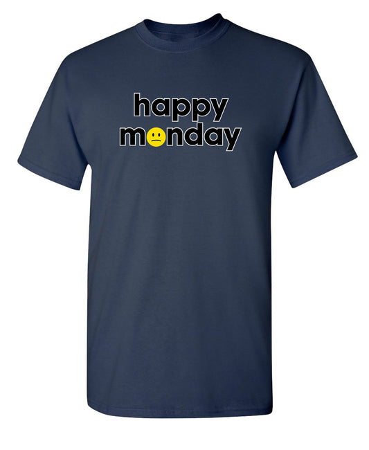 Funny T-Shirts design "Happy Monday"