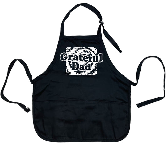 Funny T-Shirts design "Grateful Dad Apron"
