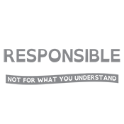 Funny T-Shirts design "I'm Only Responsible For What I Say, Not For What You Understand"