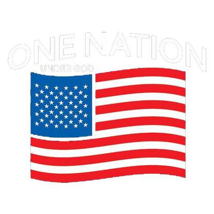 Funny T-Shirts design "One Nation Under God."