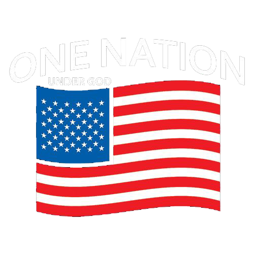 Funny T-Shirts design "One Nation Under God."