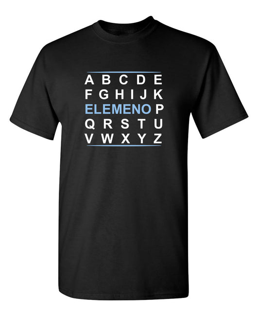 Funny T-Shirts design "Elemeno"