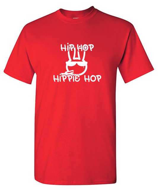 Funny T-Shirts design "Hip Hop Hippie Hop"