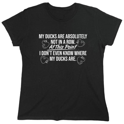 Funny T-Shirts design "PS_0632_DUCKS_ROW"