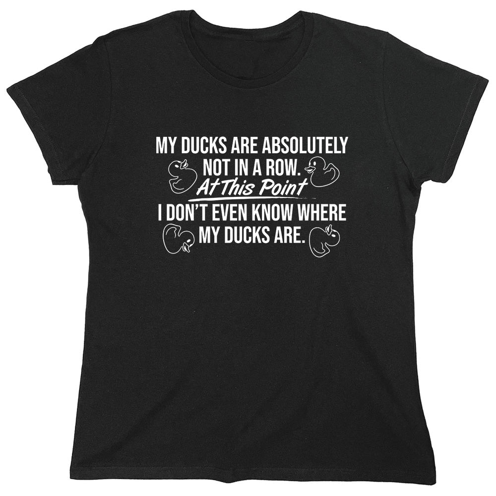 Funny T-Shirts design "PS_0632_DUCKS_ROW"