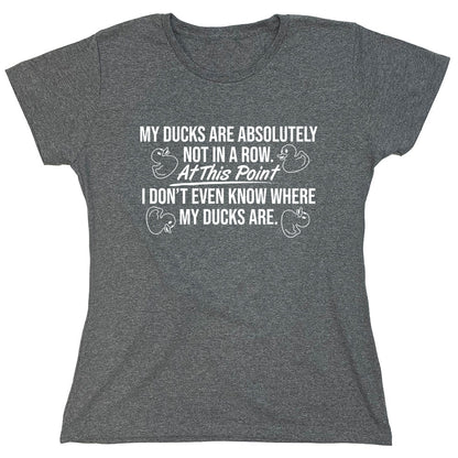 Funny T-Shirts design "PS_0632_DUCKS_ROW"