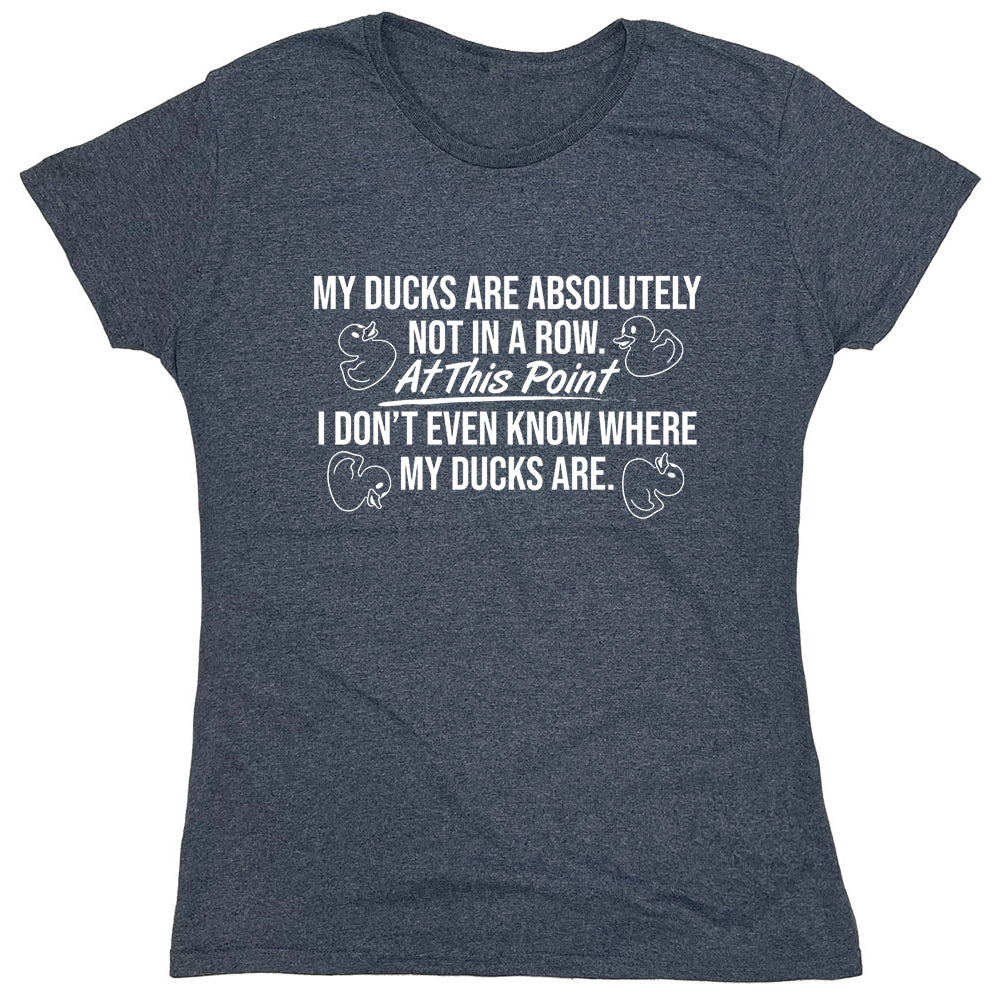 Funny T-Shirts design "PS_0632_DUCKS_ROW"