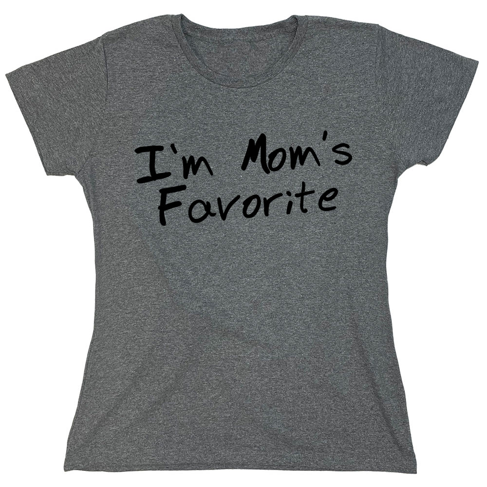 Funny T-Shirts design "I'm Mom's Favorite"