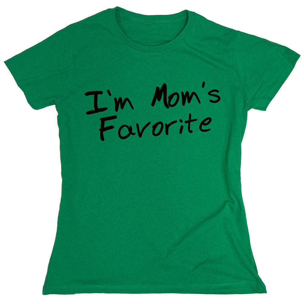 Funny T-Shirts design "I'm Mom's Favorite"