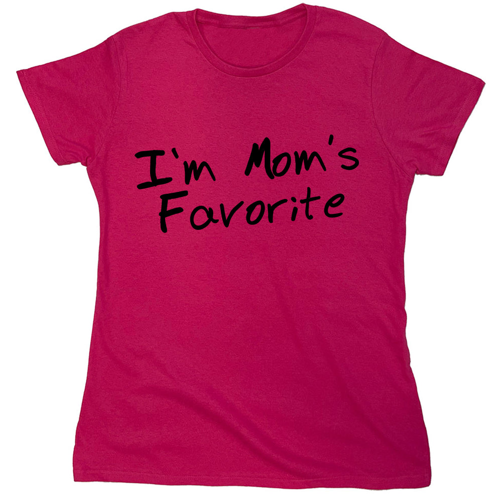 Funny T-Shirts design "I'm Mom's Favorite"