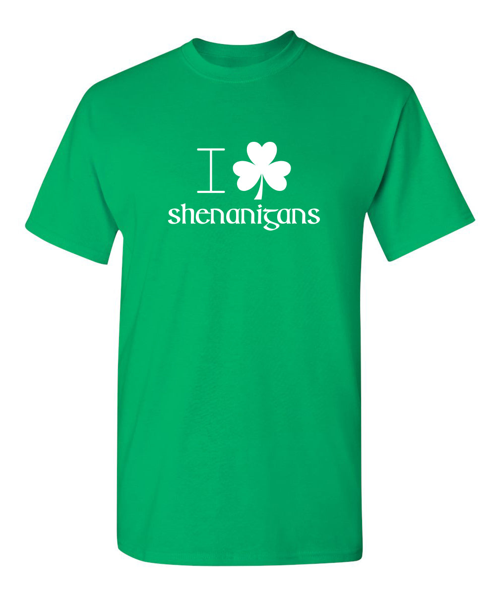 Funny T-Shirts design "SHENANIGANS"