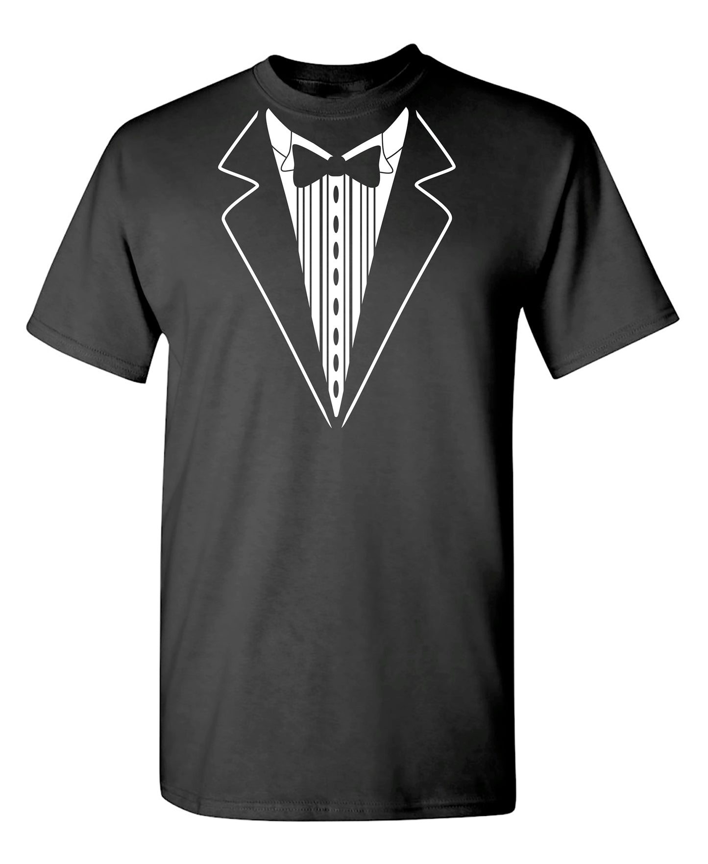 Funny T-Shirts design "TUXEDO Black"