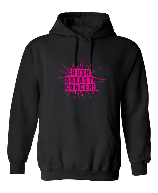 Funny T-Shirts design "Crush Breast Cancer, T Shirt"