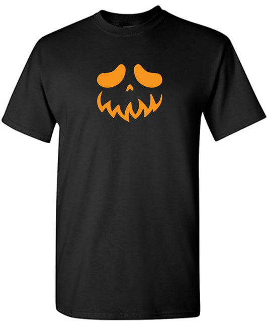Funny T-Shirts design "Pumpkin Stupid Face Tee"
