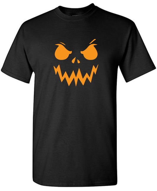 Funny T-Shirts design "Mean Pumpkin Tee"