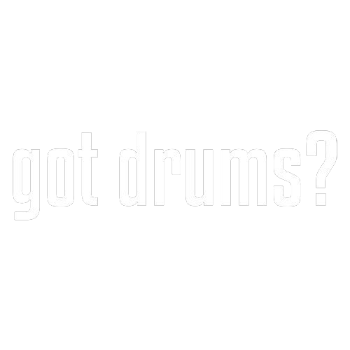 Funny T-Shirts design "Got Drums?"