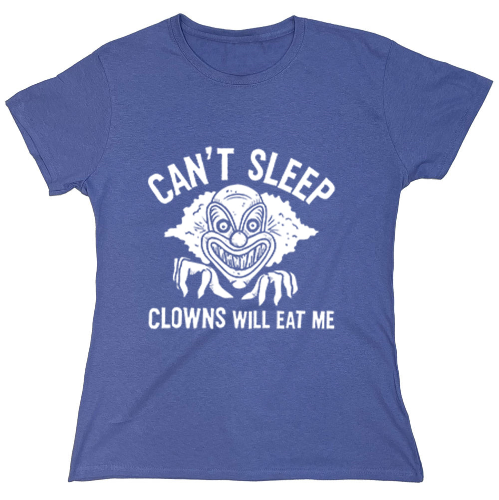 Funny T-Shirts design "Can't Sleep Clowns Will Eat Me"