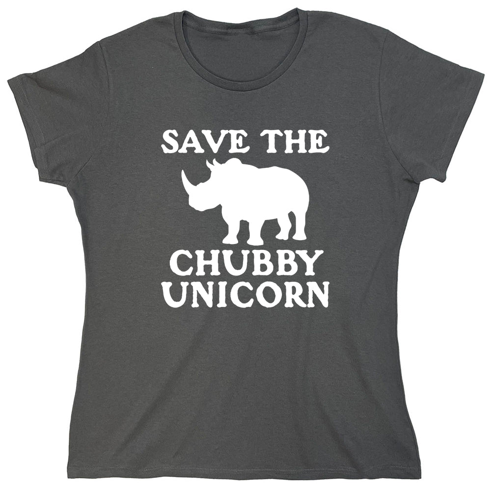 Funny T-Shirts design "Save The Chubby Unicorn"