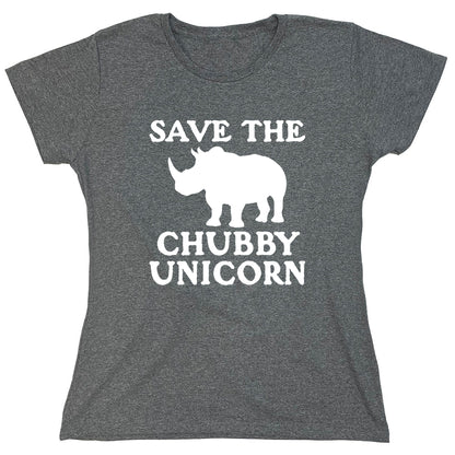 Funny T-Shirts design "Save The Chubby Unicorn"