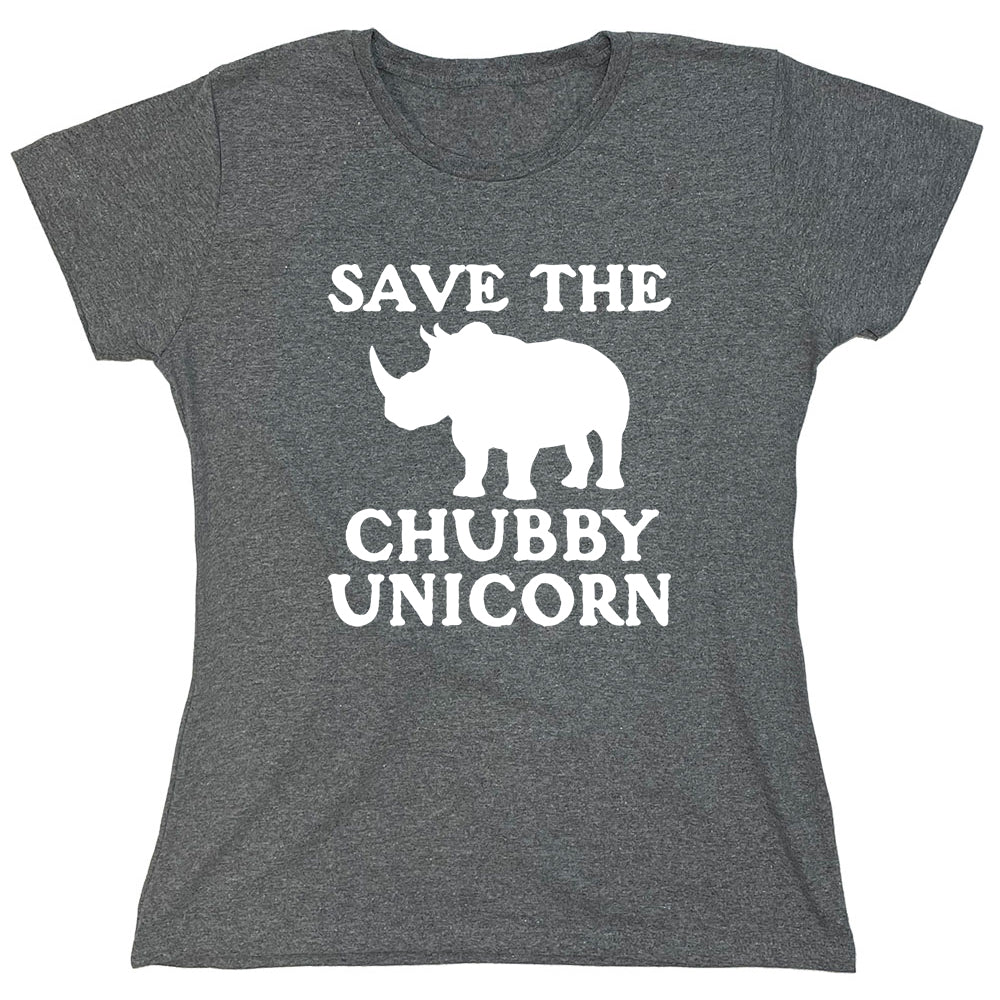 Funny T-Shirts design "Save The Chubby Unicorn"