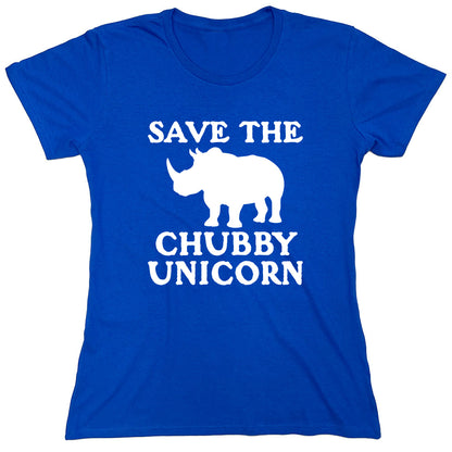 Funny T-Shirts design "Save The Chubby Unicorn"