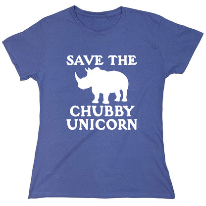 Funny T-Shirts design "Save The Chubby Unicorn"