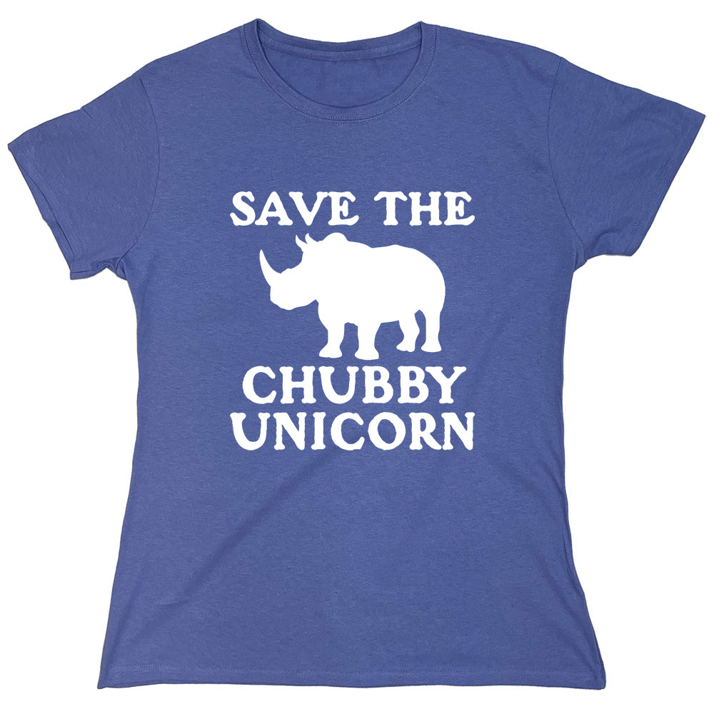 Funny T-Shirts design "Save The Chubby Unicorn"