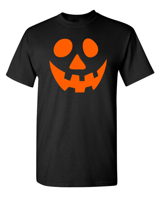 Funny T-Shirts design "Smile Pumpkin Emoticon"