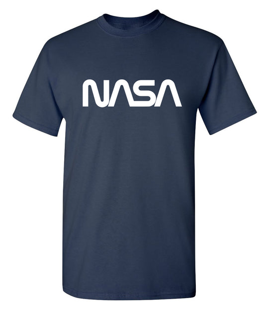 Funny T-Shirts design "NASA Official Worm Logo"