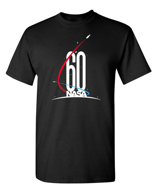 Funny T-Shirts design "NASA 60th Anniversary Logo"