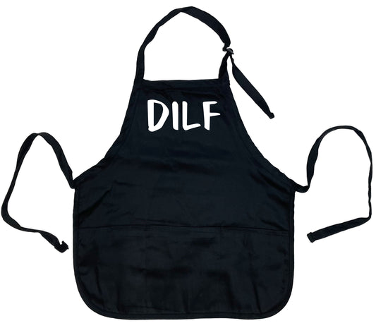 Funny T-Shirts design "DILF Apron"